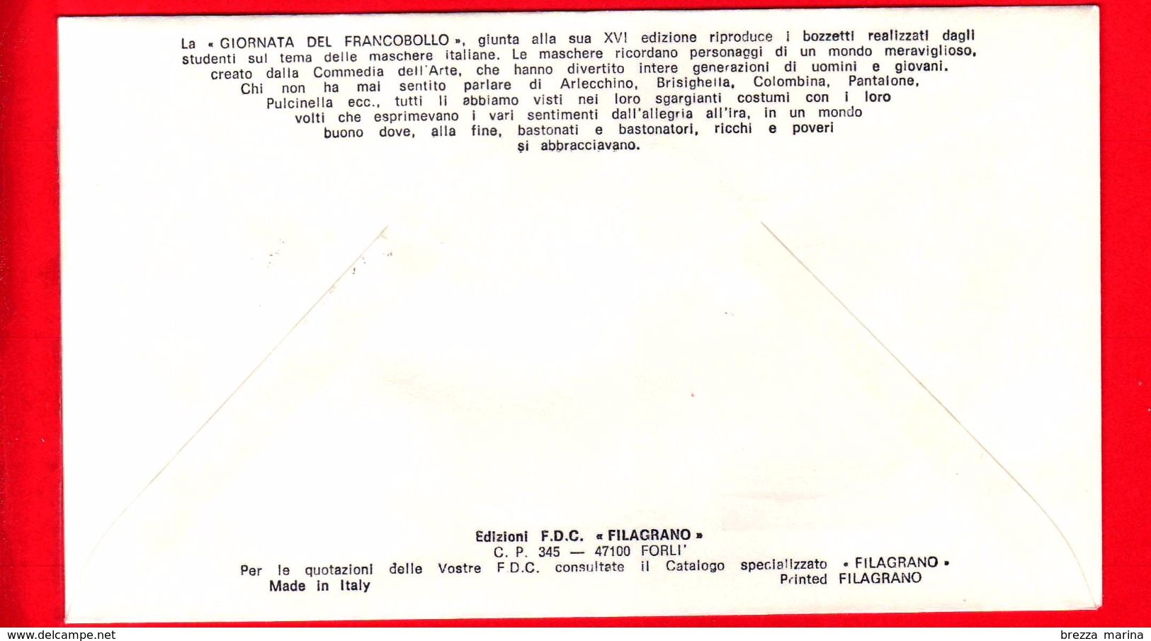 Nuovo - ITALIA - 1974 - FDC - Filagrano - XVI Giornata Del Francobollo - FDC