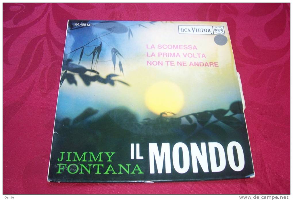 JIMMY FONTANA °   IL MONDO - Altri - Musica Italiana