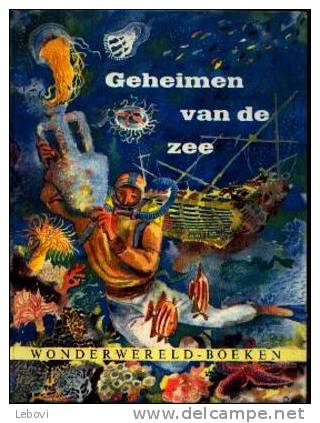 “Geheimen Van De Zee” -Wonderwereld - Boeken- Album Complet - Albumes & Catálogos