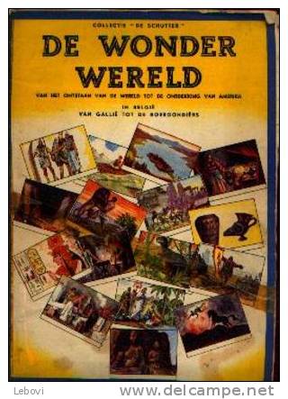 « DE WONDER WERELD » Collectie DE SHUTTER - Album Complet - Albums & Katalogus