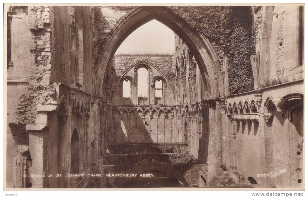 C1920 GLASTONBURY ABBEY - ST MARY´S CHAPEL - Other & Unclassified