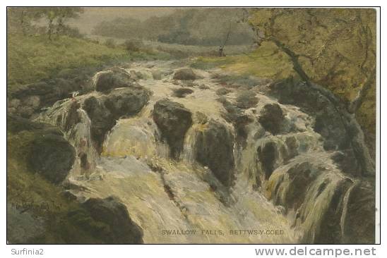 NORTH WALES - SWALLOW FALLS, BETTWS Y COED By BREANSKI - Caernarvonshire