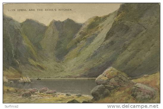 NORTH WALES - LLYN IDWAL AND THE DEVIL'S KITCHEN  By BREANSKI - Caernarvonshire