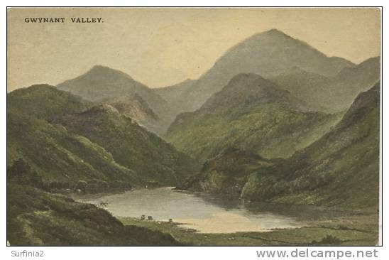 NORTH WALES - GWYNANT VALLEY  By BREANSKI - Caernarvonshire