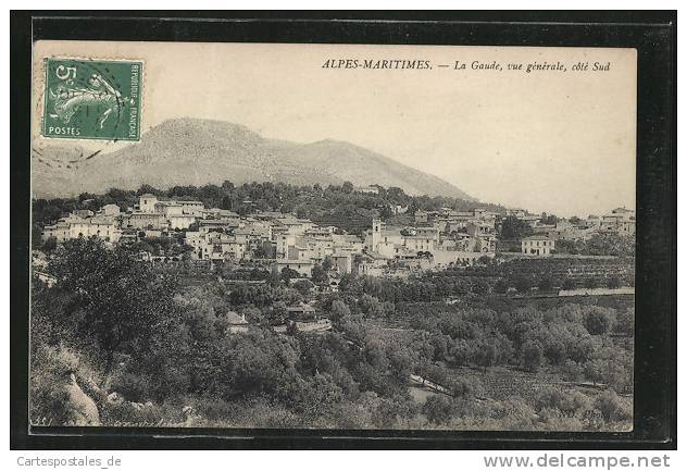 CPA La Gaude, Vue Generale, Cote Sud - Autres & Non Classés