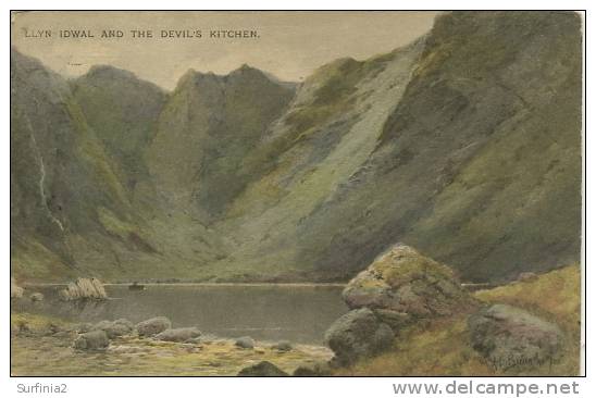 NORTH WALES - LLYN IDWAL AND THE DEVIL'S KITCHEN By BREANSKI - Caernarvonshire