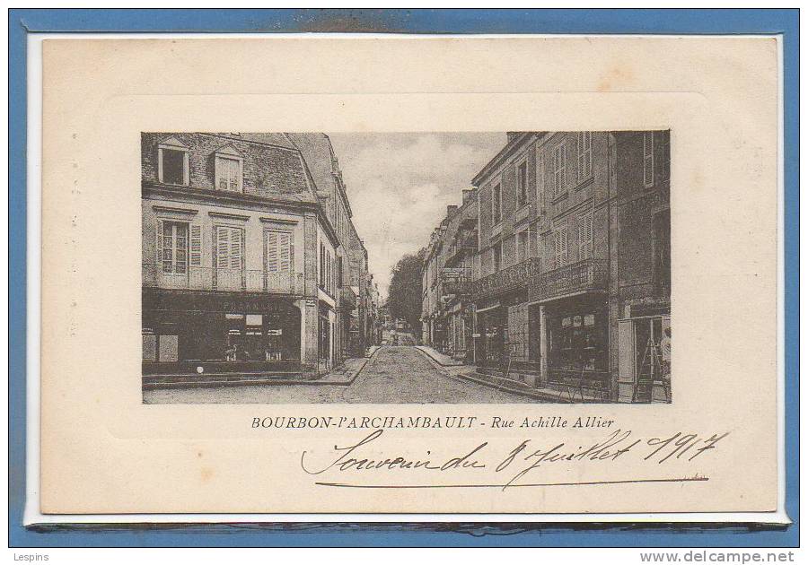 03 - BOURBON L'ARCHAMBAULT --  Rue Achille Allier - Bourbon L'Archambault