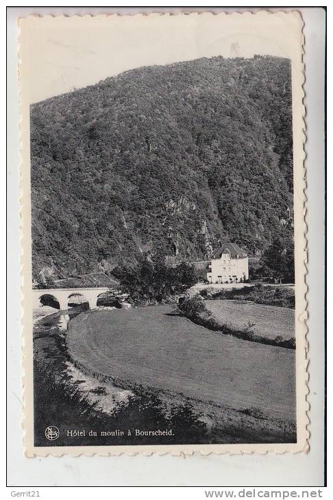 L 9140 BOURSCHEID, Hotel Du Moulin 1955 - Bourscheid