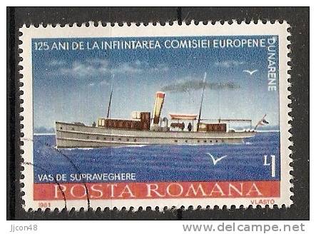 Romania 1981  Danube Ships: Prince Ferdinand De Roumanie (o) - Gebraucht