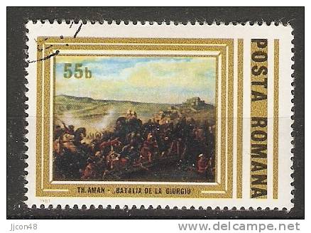 Romania 1981  Paintings: Battle Of Giurgiu  (o)  Theodor Aman - Gebraucht