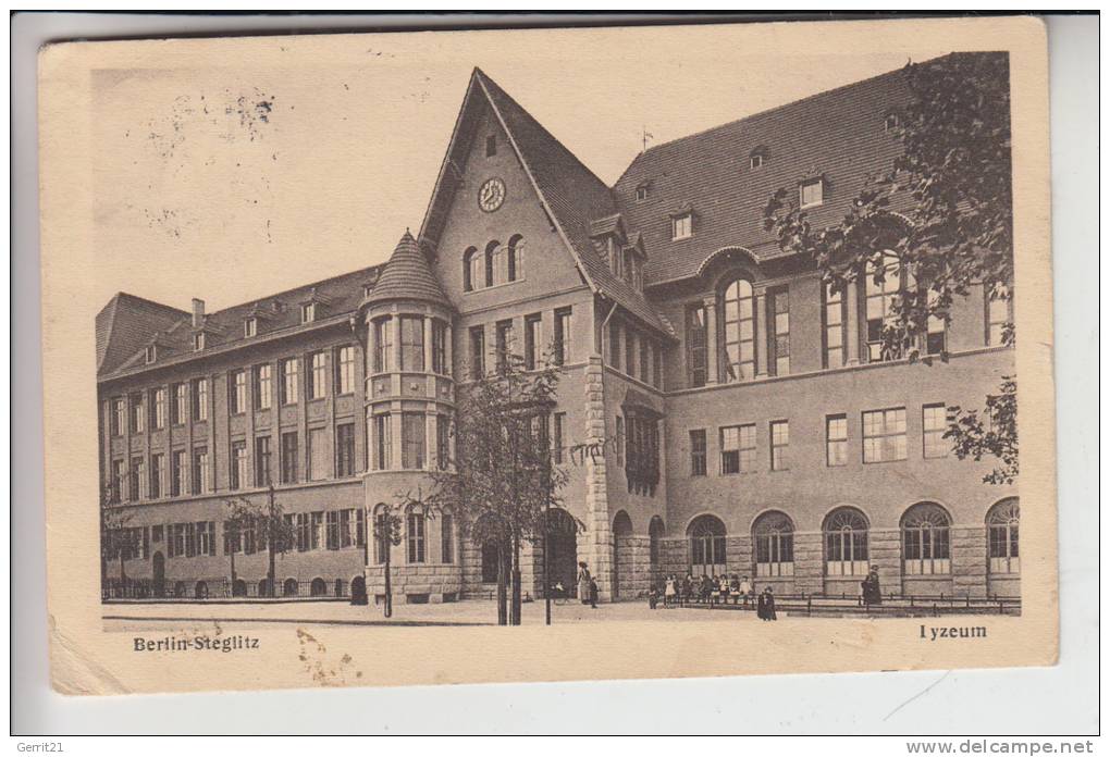 1000 BERLIN - STEGLITZ, Lyzeum1926 - Steglitz