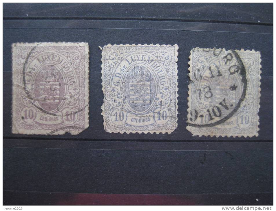 Timbres Luxembourg : Armoiries 1859  & - 1859-1880 Coat Of Arms