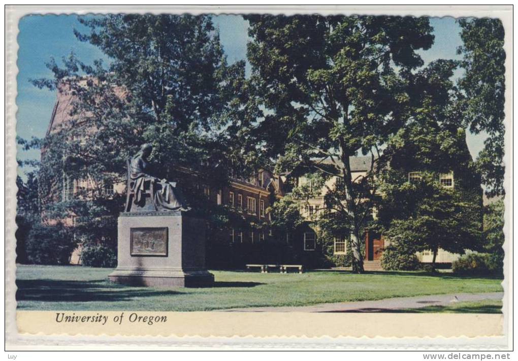 EUGENE - University Of Oregon - 1980, Education - Eugene