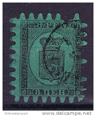 Finland: 1866 Mi 6 C, Used - Gebraucht