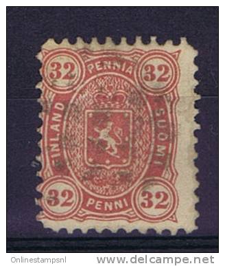 Finland: 1875 Mi 18 A Y  Perfo 11, Used - Oblitérés