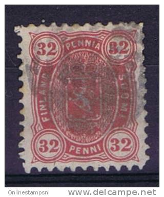 Finland: 1875 Mi 18 A Y  Perfo 11, Used - Gebruikt