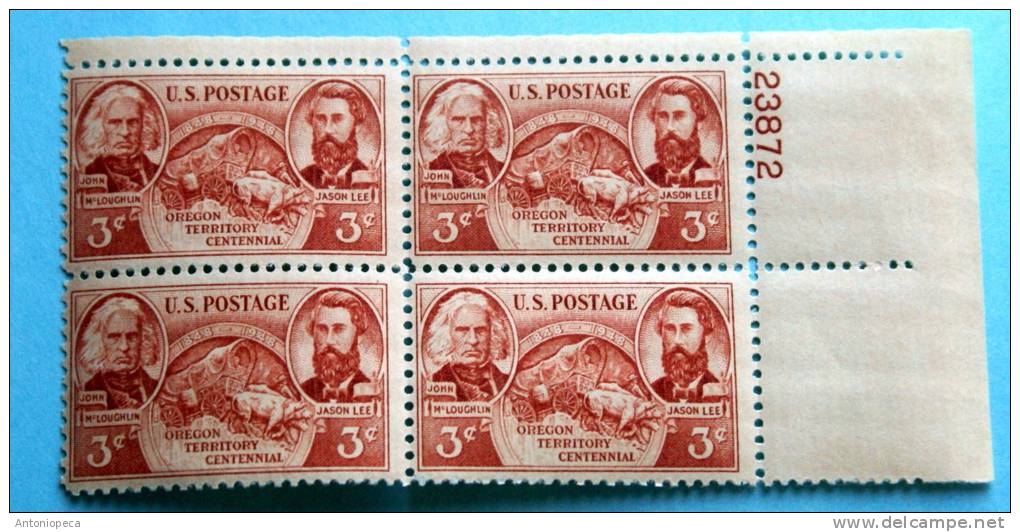 USA 1948 OREGON BLOCK MNH** - Sonstige & Ohne Zuordnung