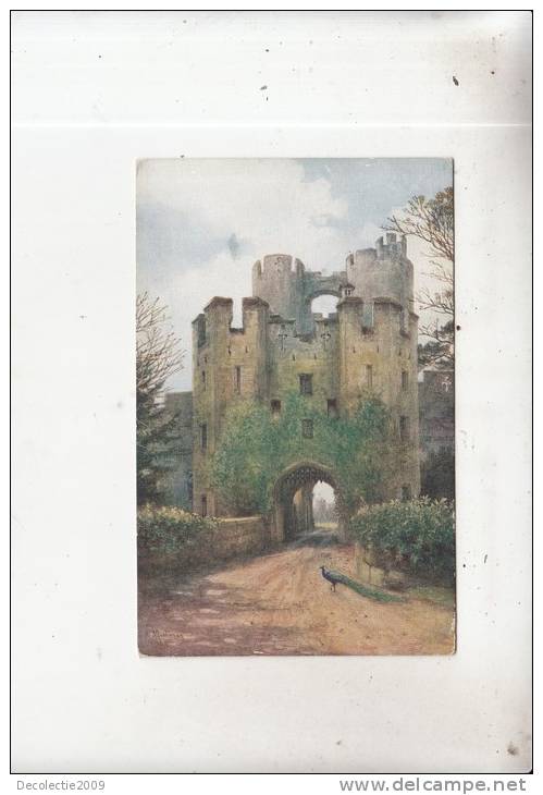 Z13658 Drawbridge A Portcullis  Warwick Castle      2 Scans - Warwick