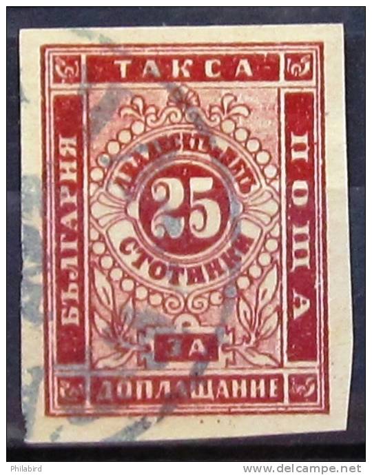 BULGARIE         TAXE  5         OBLITERE - Timbres-taxe