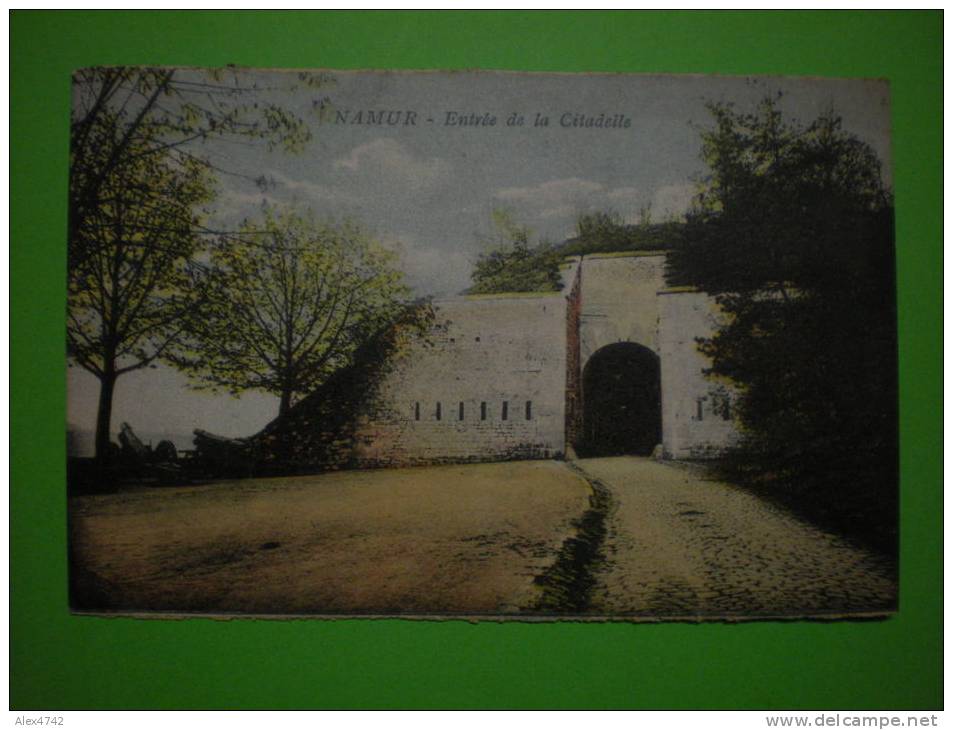 Namur, Entrée De La Citadelle - Monuments