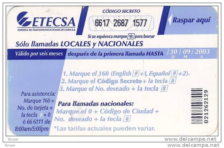 Cuba, CUB-PR-003,  Paginas Amarillas, 2 Scans . - Cuba