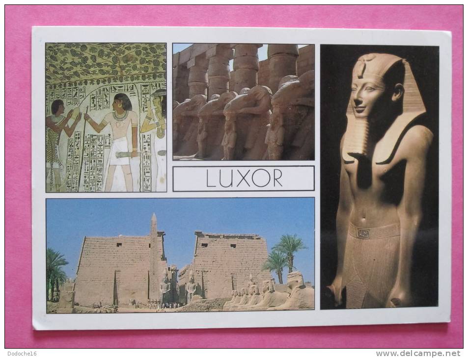 LOUXOR - Multivues  (16,5 Cm X 11,5 Cm) - Luxor
