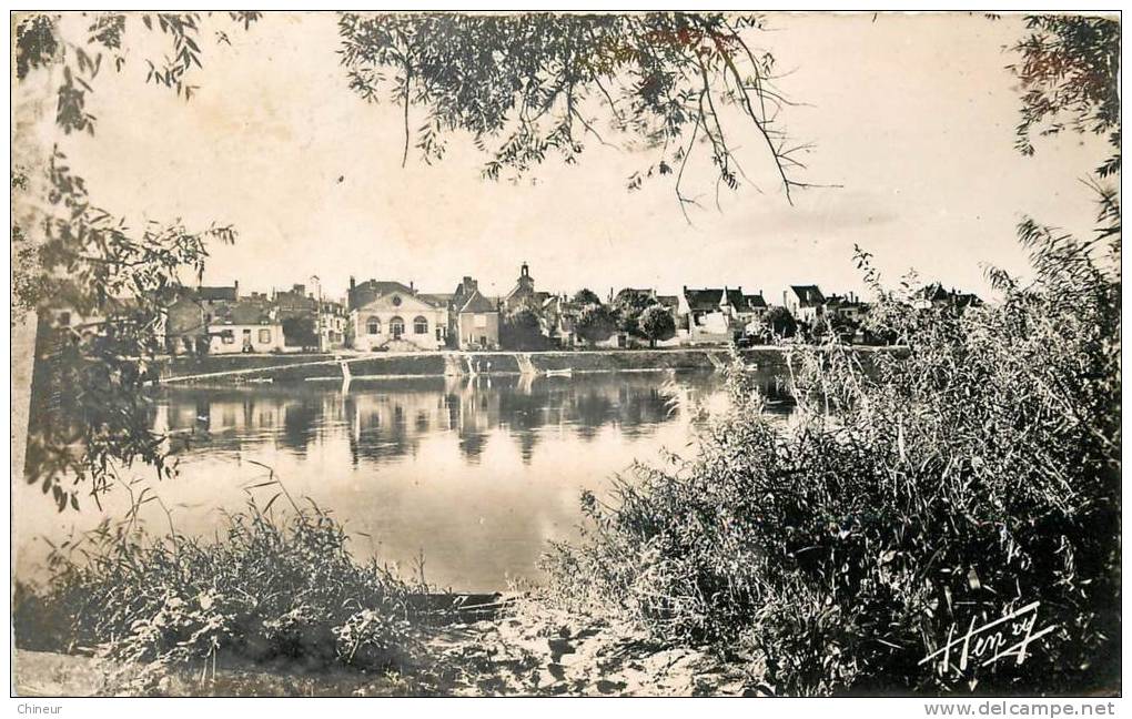 CHOUZE SUR LOIRE VUE PANORAMIQUE SUR LA LOIRE - Sonstige & Ohne Zuordnung