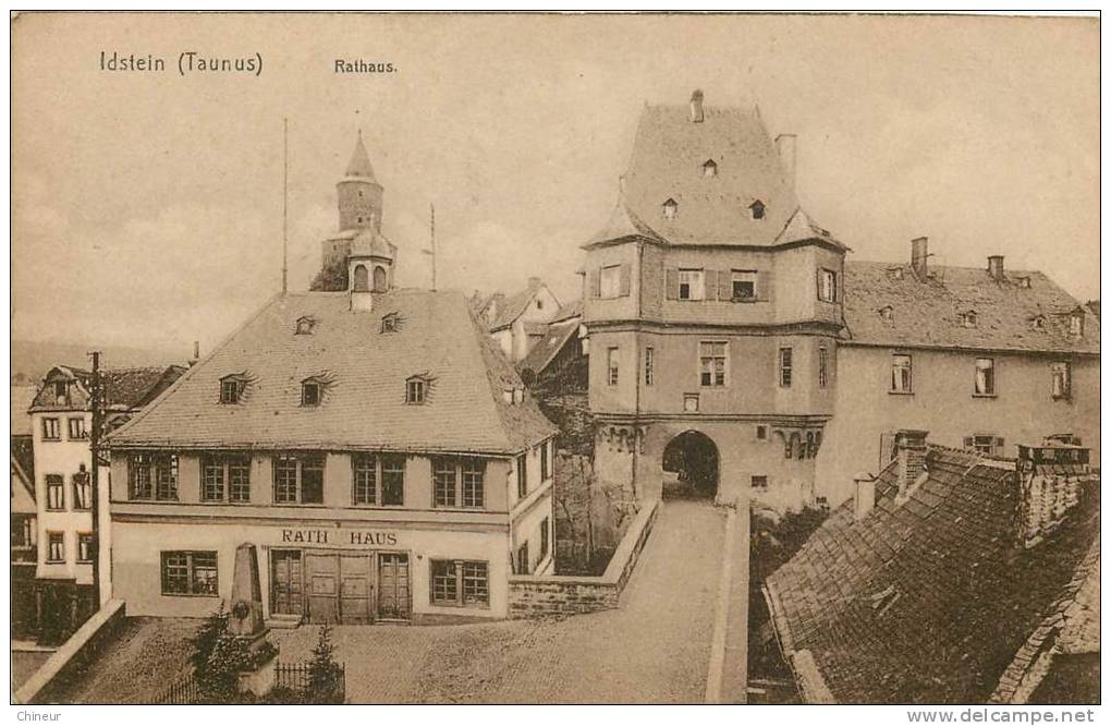 IDSTEIN TAUNUS RATHAUS - Idstein