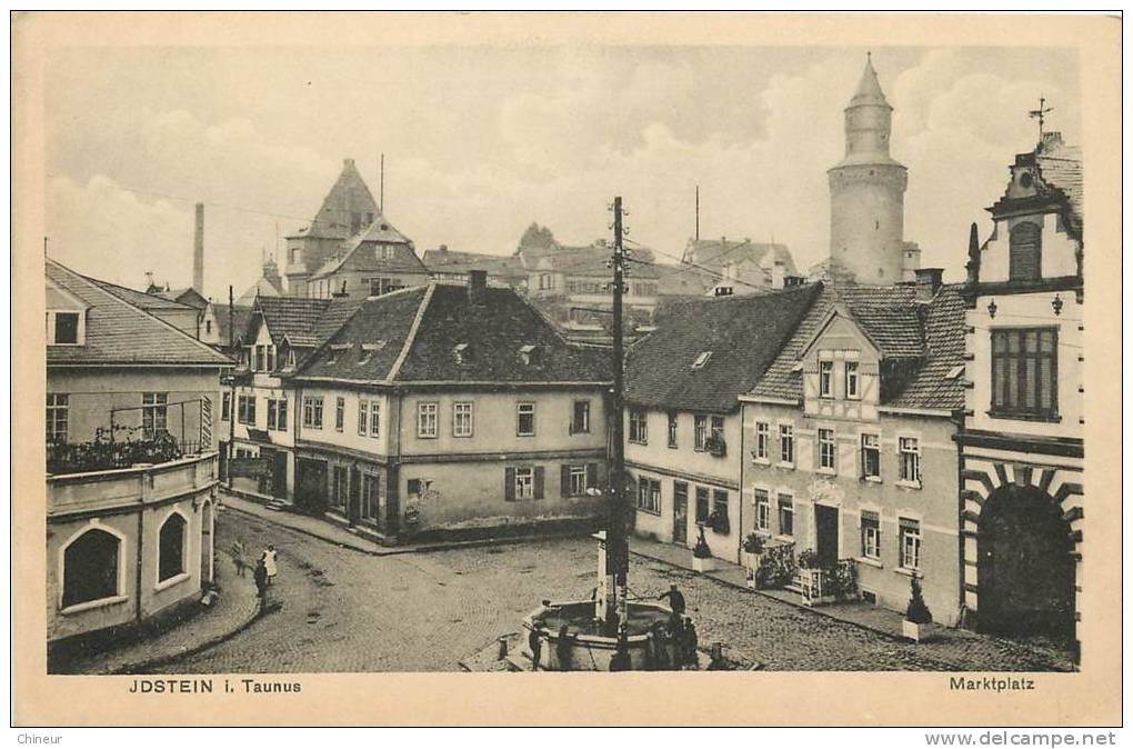 IDSTEIN TAUNUS MARKPLATZ - Idstein