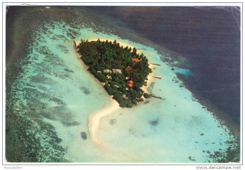 MALDIVES - AERIAL VIEW OF ASDU SUN ISLAND - Maldive