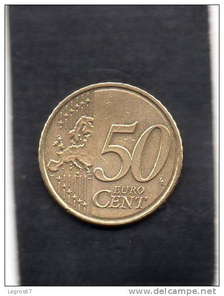 PIECE DE 50 CT D' EURO LUXEMBOURG 2010 - Luxemburgo