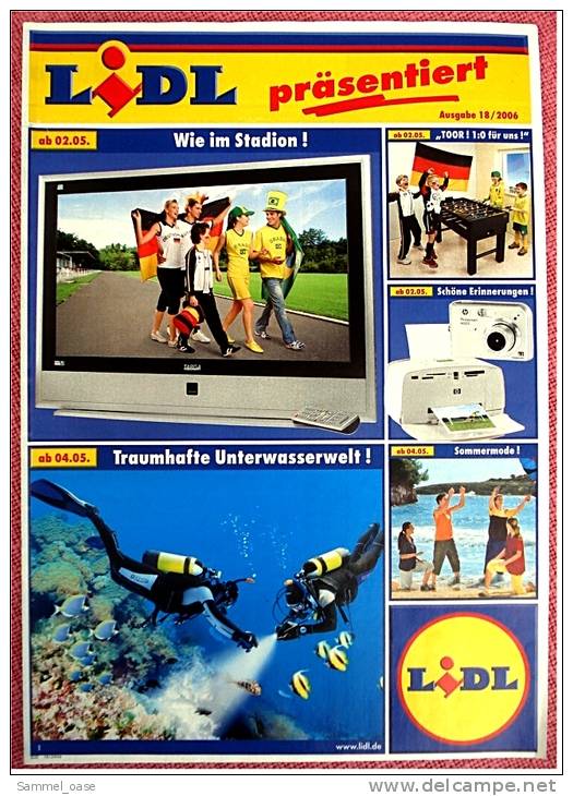 9 X Lidl Präsentiert  2006 Reklame Prospekte  - Insgesammt  Ca. 240 Seiten - Sonstige & Ohne Zuordnung