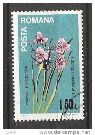 Romania 1984  Danube Delta Flowers  (o) - Gebraucht