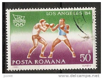 Romania 1984  Olympic Games, Los Angeles  (o) - Gebraucht