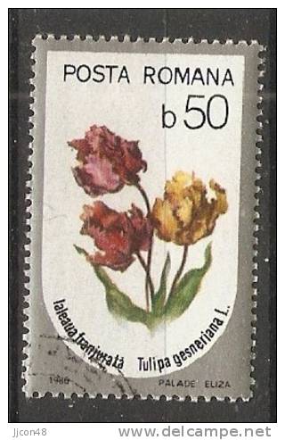 Romania 1986  Flowers  (o) - Gebraucht