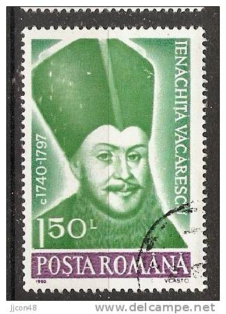 Romania 1990  Famous People: Ienachita Vacarescu  (o) - Used Stamps