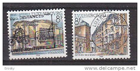 Q4081 - LUXEMBOURG Yv N°1006/07 - Used Stamps