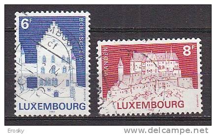 Q4082 - LUXEMBOURG Yv N°1008/09 - Used Stamps