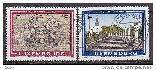 Q4103 - LUXEMBOURG Yv N°1111/12 - Used Stamps