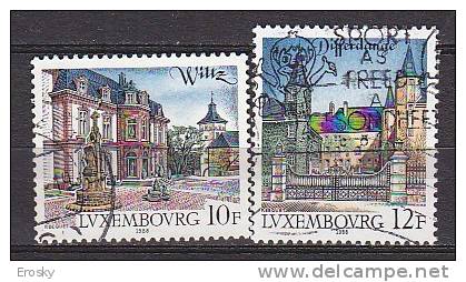 Q4110 - LUXEMBOURG Yv N°1151/52 - Used Stamps