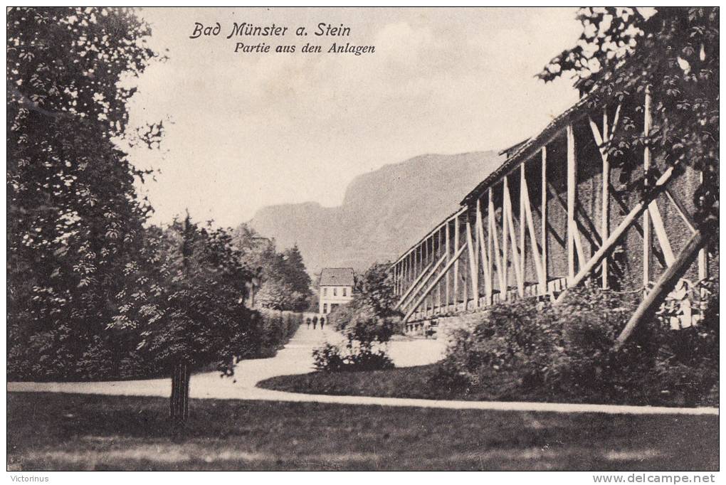 BAD MÜNSTER A. STEIN, Partie Aus Den Anlagen - Bad Muenster A. Stein - Ebernburg