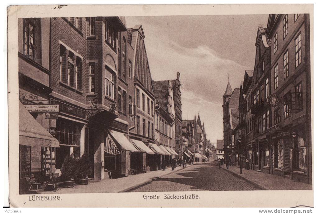 LÜNEBURG, Grosse Bäckerstrasse - Lüneburg