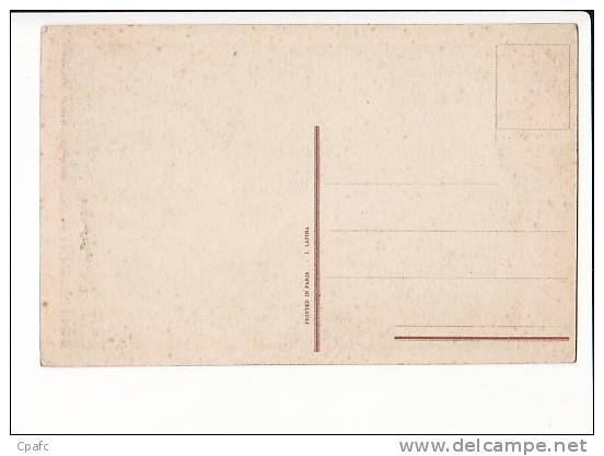 Carte 1920 Signée Right : "système D...!" (pipe,journal,casque Et épée) - Right