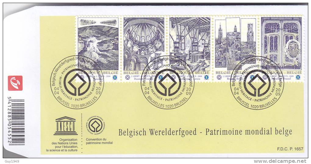 FDC 1657          5€ - 2001-2010