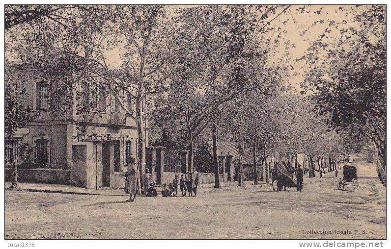 TIZI OUZOU / BOULEVARD BEAUPETRE ET COMPTOIR D ESCOMPTE / RARE - Tizi Ouzou