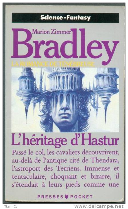 PRESSES-POCKET N° 5421 " L'HERITAGE D'HASTUR " MARION-ZIMMER-BRADLEY DE 1991 - Presses Pocket