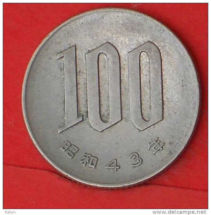 JAPAN  100  YEN  1968   KM# 82  -    (2060) - Japan