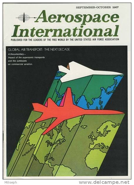 Magazine AEROSPACE INTERNATIONAL - SEPTEMBER / OCTOBER 1967 - Avion CONCORDE - Hélicoptère     (3255) - Aviazione