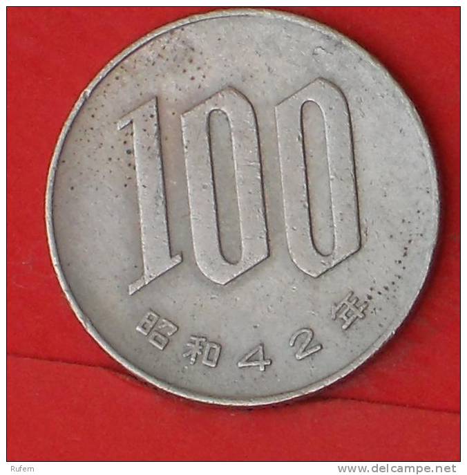 JAPAN  100  YEN  1967   KM# 82  -    (2063) - Japon