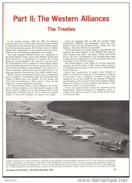 Magazine AEROSPACE INTERNATIONAL - NOVEMBER/DECEMBER 1967 - Avions - Bateaux - Hélicoptères -      (3256) - Fliegerei
